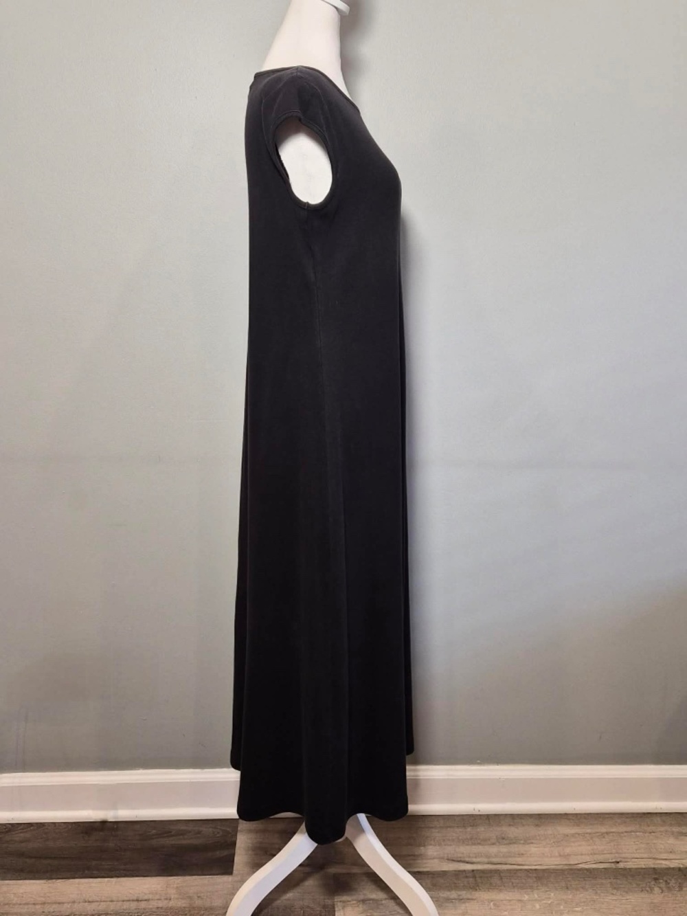 Ralph Lauren Vintage Y2K Heavyweight Buttery Soft Plush 100% Cotton Maxi Dress L - Picture 6 of 12